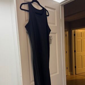Zella Black Midi Dress